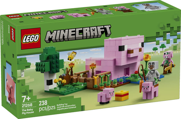 Lego: Minecraft the Baby Pig House - Ages 7+