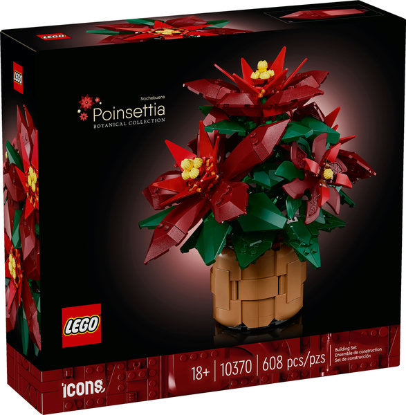 Lego: Poinsettia - Ages 18+