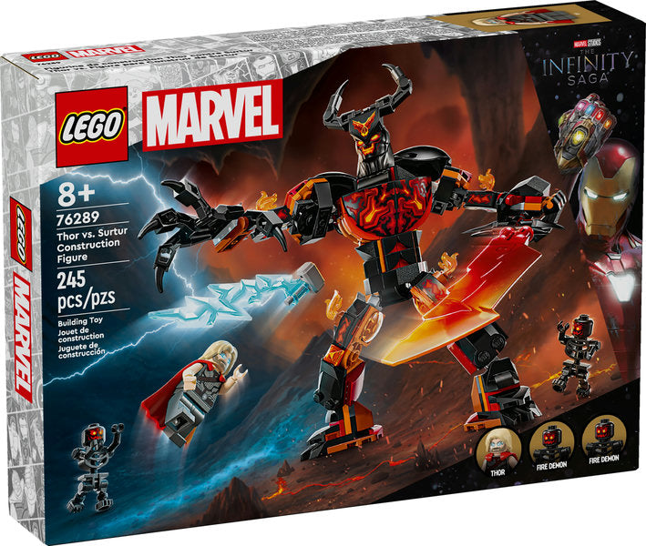 Lego: Thor Vs. Surtur Construction Figure - Ages 8+