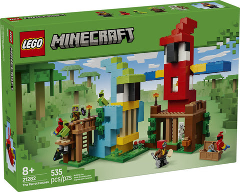 Lego: Minecraft the Parrot Houses - Ages 8+