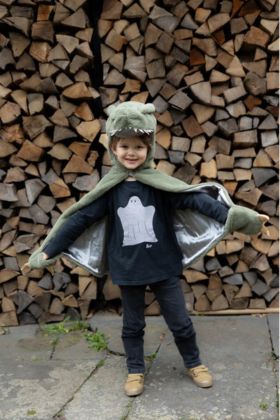 Great Pretenders T-Rex Cuddle Cape Green