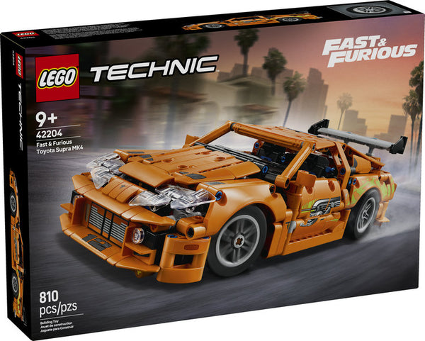 Lego: Technic Fast and Furious Toyota Supra MK4 - Ages 9+