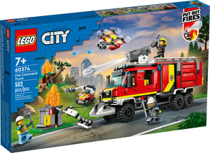 City: Fire Command Truck - Ages 7+