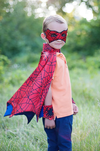 GP: Spider Cape, Mask and Cuffs Set - Size 3-4
