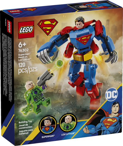 Lego: Super Mech vs. Lex Luthor Ages 6+