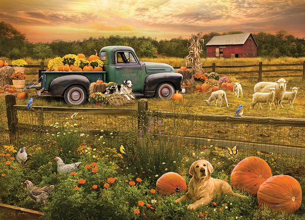 1000 Piece Puzzle: Harvest Time - Ages 9+