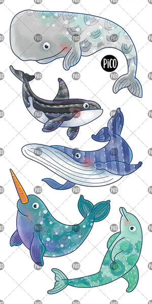 PiCO Temporary Tattoo Sheet - Ages 3+