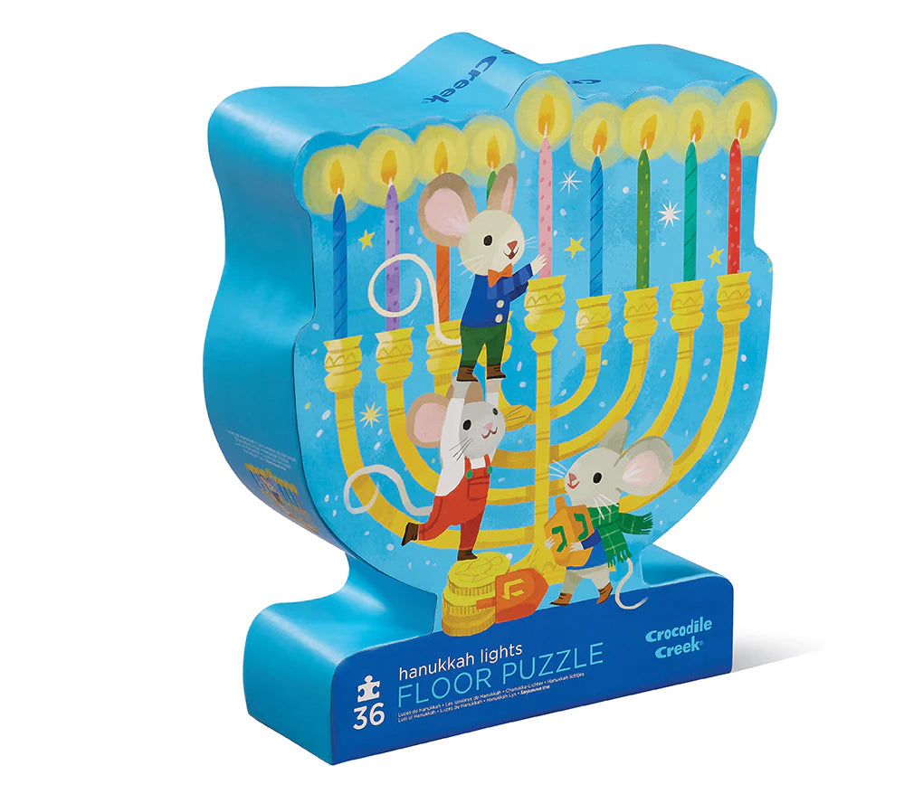 36pc Puzzle: Hanukkah Lights - Ages 3+