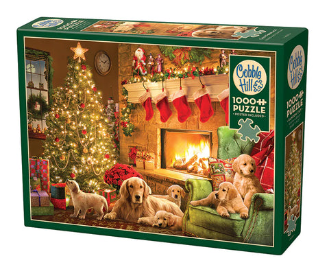 1000 Piece Puzzle: Cozy Fireplace - Ages 12+