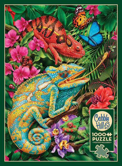 1000 Piece Puzzle: Karma Chameleon - Ages 9+