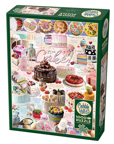 1000 Piece Puzzle: Cake Time - Ages 12+