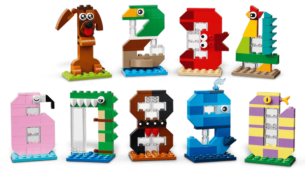 Lego Classic Birthday Numbers