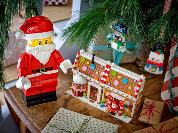 Lego Up-Scaled Santa Minifigure