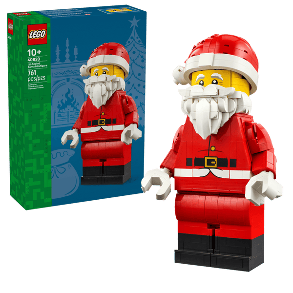Lego Up-Scaled Santa Minifigure