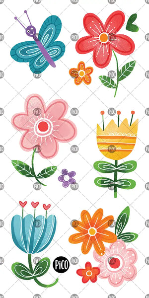 PiCO Temporary Tattoo Sheet - Ages 3+