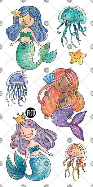 PiCO Temporary Tattoo Sheet - Ages 3+