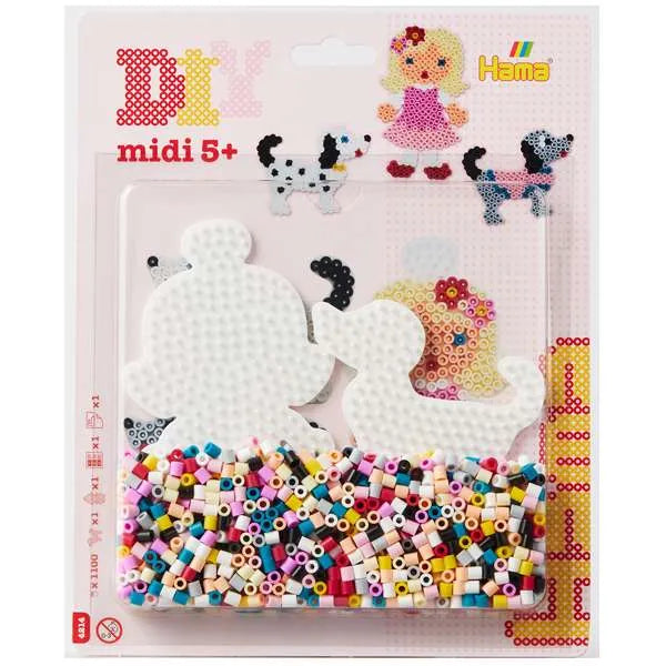 Hama: Midi Beads Large Bead Kit Blister 2025 - Ages 5+