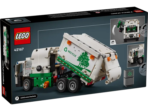 Lego: Technic Mack LR Electric Garbage - Ages 6+