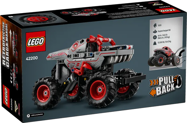 Lego: Technic Monster Jam ThunderROARus Pull-Back - Ages 7+