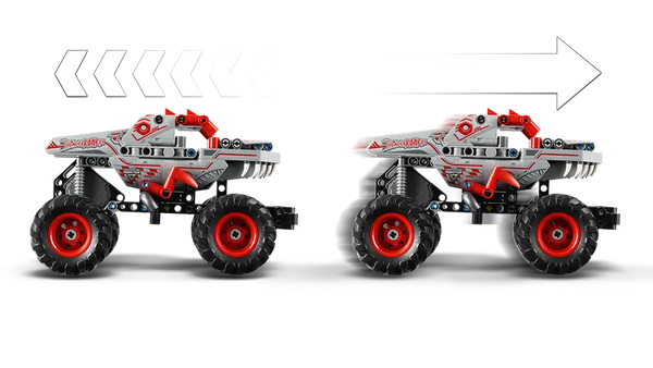 Lego: Technic Monster Jam ThunderROARus Pull-Back - Ages 7+