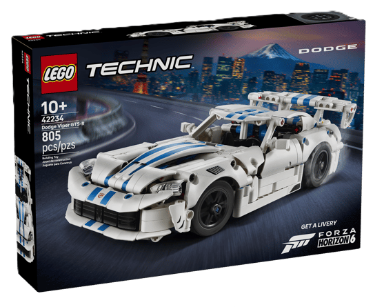 Lego Technic Dodge Viper GTS-R Sports Car