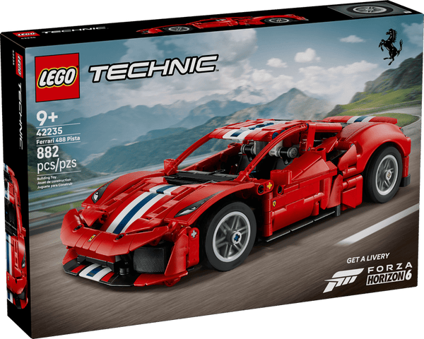 Lego Technic Ferrari 488 Pista Car