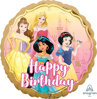 Princess Once Upon a Time Happy Birthday Balloon 17"