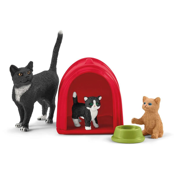 Schleich: Playtime for Cute Cats - Ages 3+