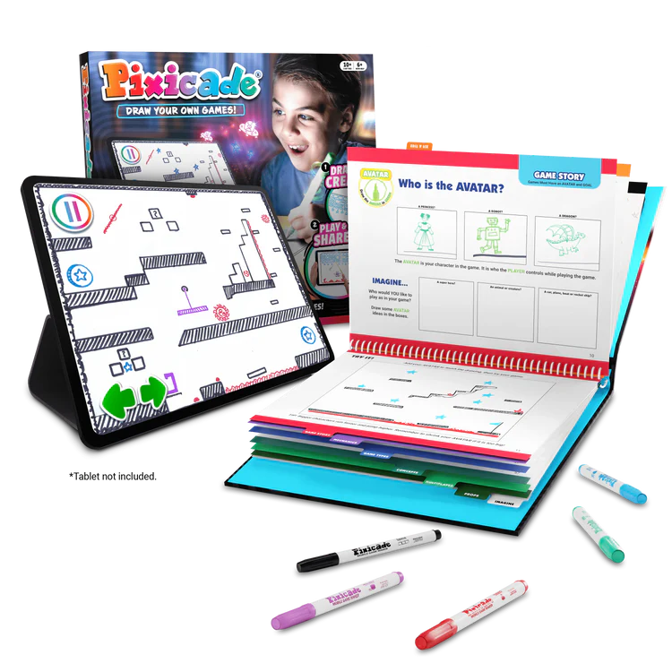 Pixicade: Draw Your Own Games - Ages 8+