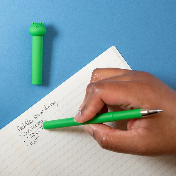Frogs Erasable Gel Pens - Kikkerland