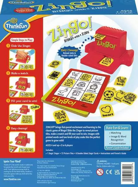 Think Fun: Zingo! - Ages 4+