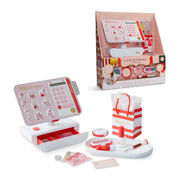 F.A.O. Schwarz - Toy Pretend Play Makeup Shop 19pc  - Ages 3+
