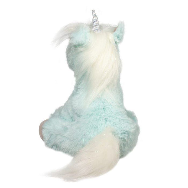 Douglas: Mini Soft Bonnie Ice Blue Unicorn - Ages 2+