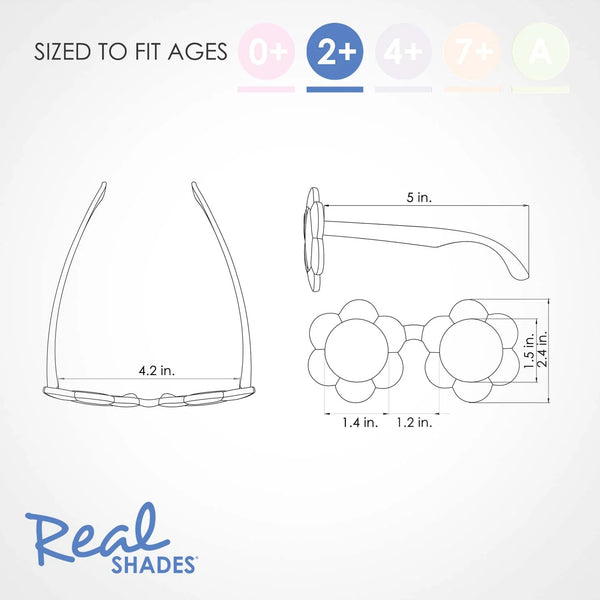 Real Shades: Bloom - Pancake Batter Yellow  - Assorted ages