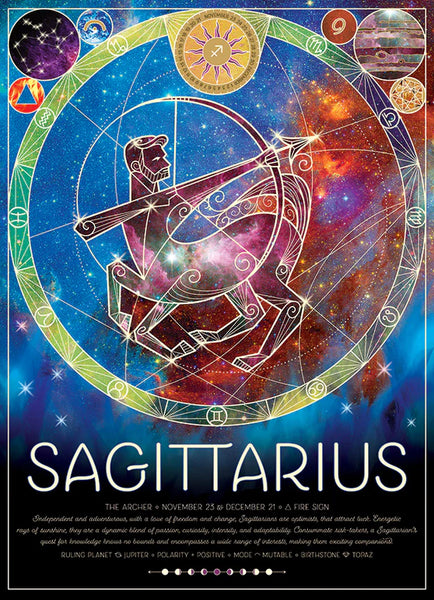Sagittarius: 500 Piece Puzzle - Ages 8+