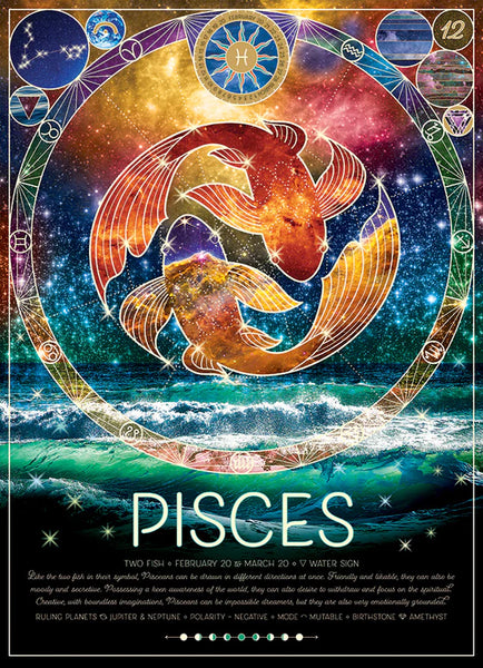Pisces: 500 Piece Puzzle - Ages 8+