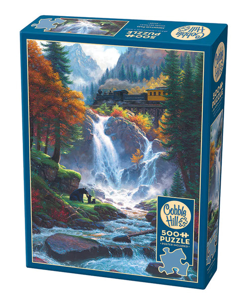 500 Piece Puzzle: Mountain Pass - Ages 10+