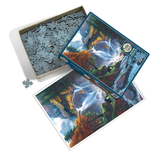 500 Piece Puzzle: Mountain Pass - Ages 10+