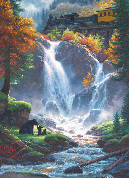 500 Piece Puzzle: Mountain Pass - Ages 10+