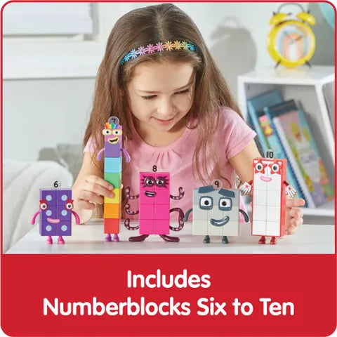 Numberblocks Friends: Six to Ten Figure Set - Ages 3+
