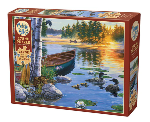 275 Piece Puzzle: Morning on the Lake - Ages 8+