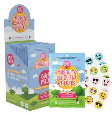 Buzz Patch Mosquito Repellant Stickers - Ages 0+
