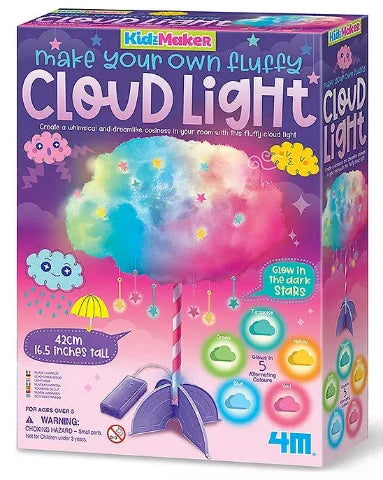 4M: Make Your Own Fluffy Cloud Light - Age 5+
