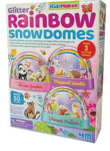 4M: Glitter Rainbow Water Domes - Ages 5+