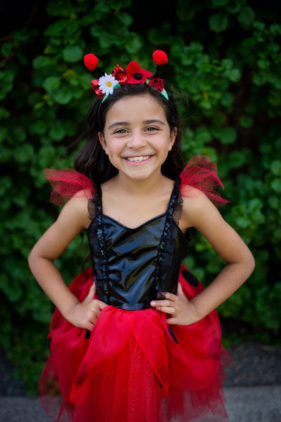 GP: Ladybug Dress and Headband Set - Available in Multiple Sizes