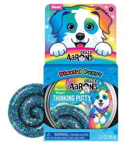 Thinking Putty: Playful Puppy 4" Tin - Ages 3+