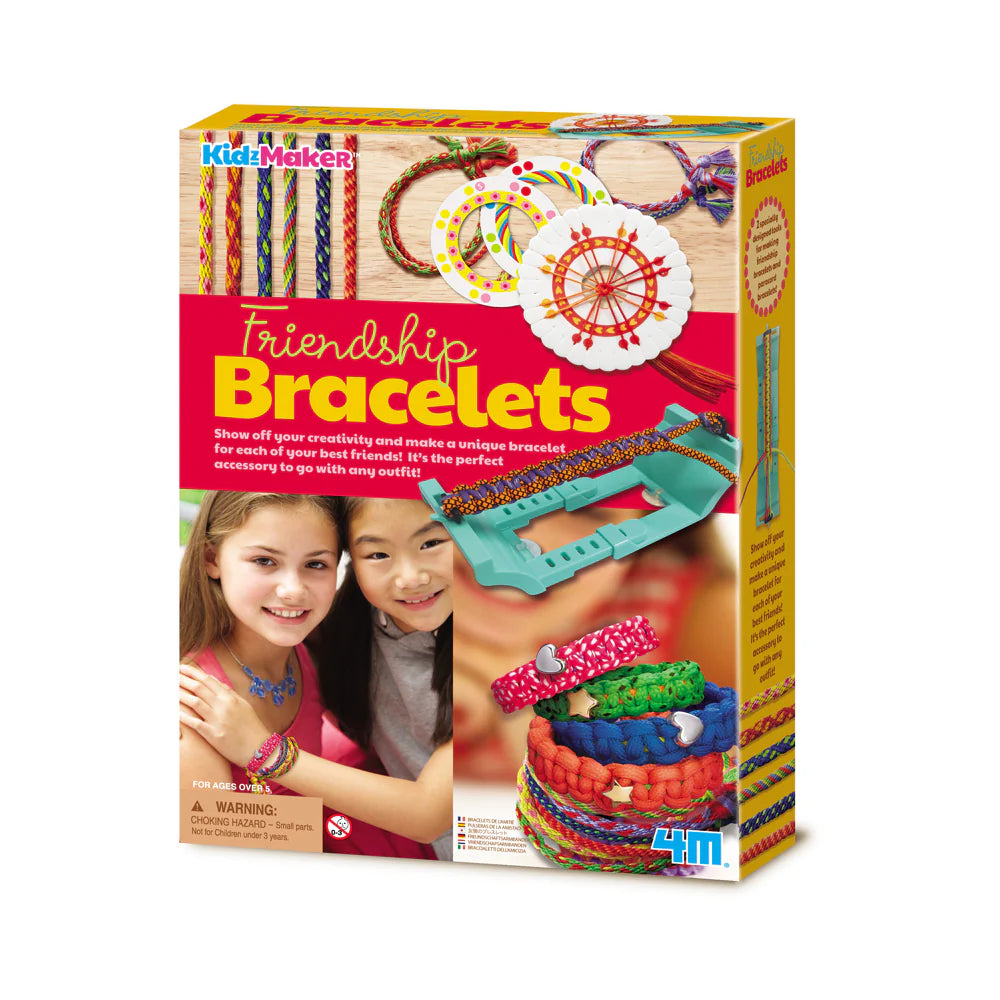 4M: KidzMaker Friendship Bracelets - Ages 5+