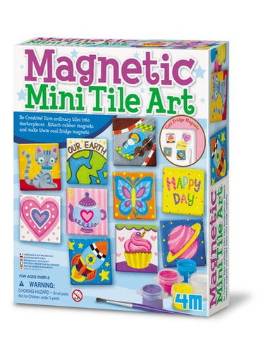 4M: Magnetic Mini Tile Art - Age 8+