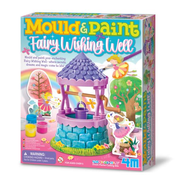 4M: Mould & Paint Fairy Wishing Well - Ages 5+