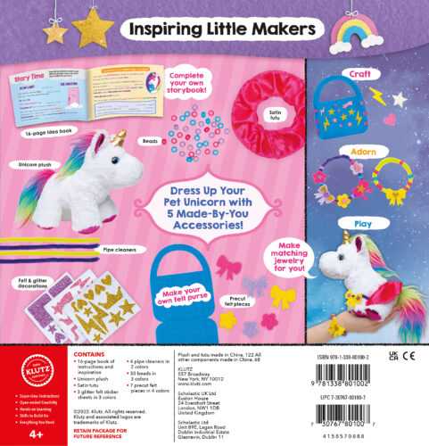 Klutz Jr My Pet Unicorn Craft Kit
